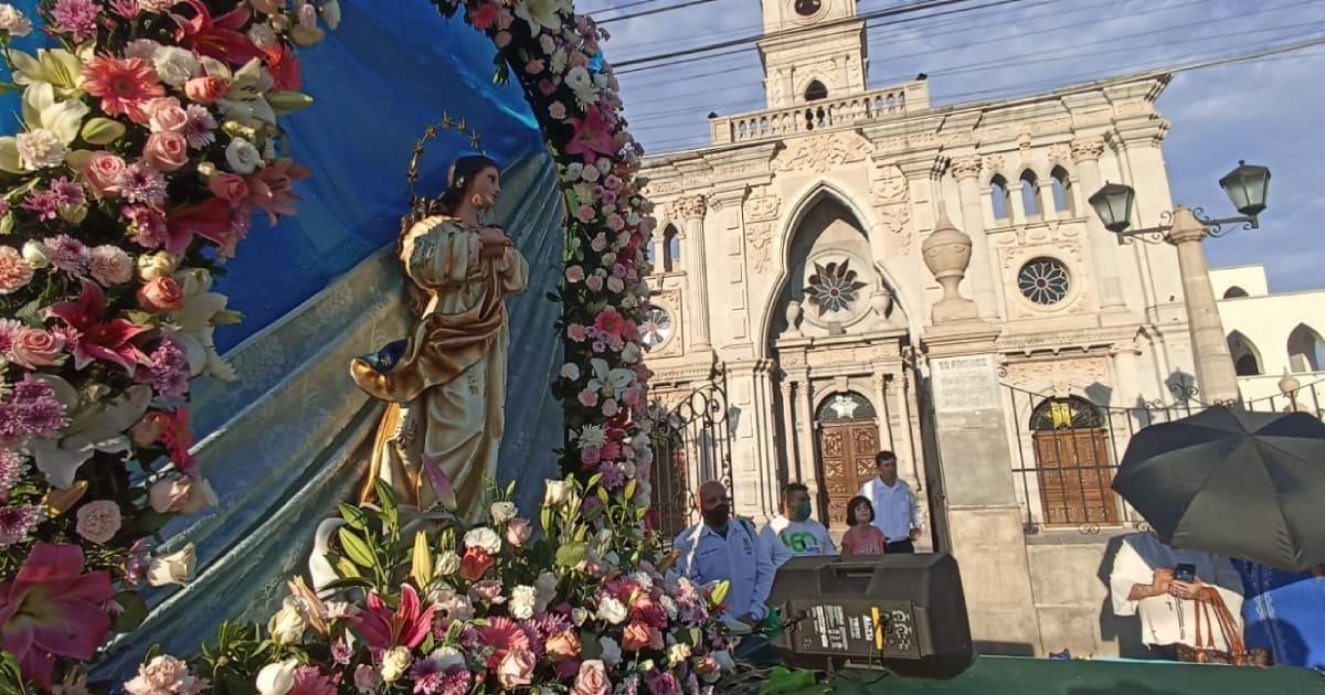 Realizan caminata anual en honor de Nuestra Señora de la Asunción