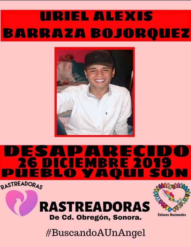 Madre cajemense ya está en Jalisco buscando a su hijo desaparecido