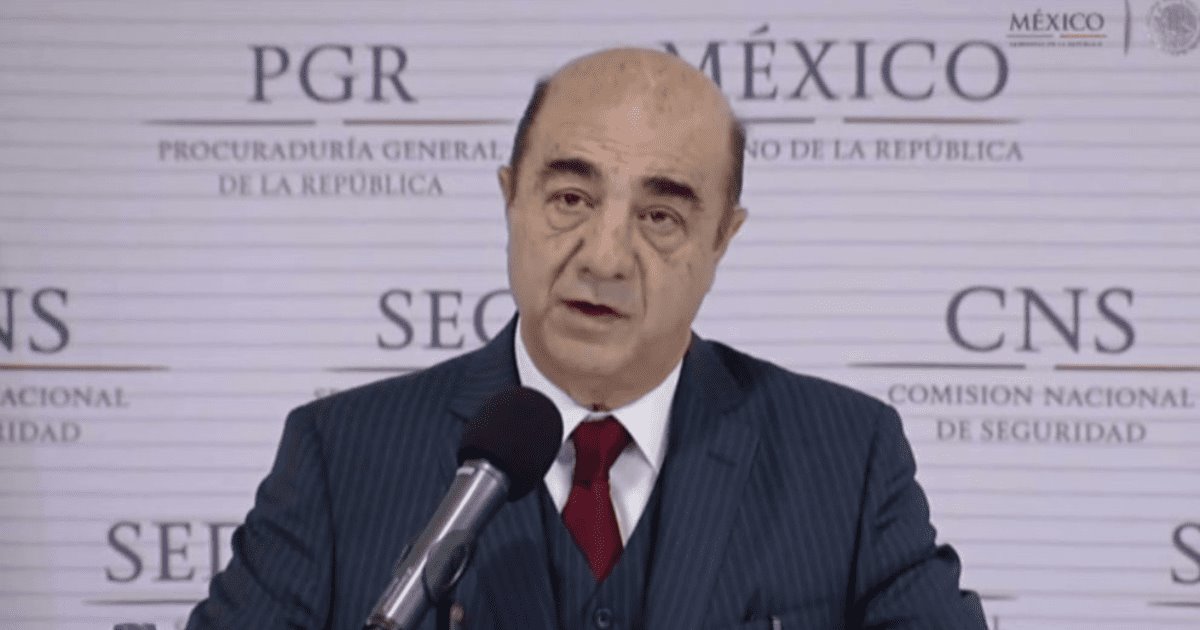 FGR detiene al exprocurador Jesús Murillo Karam