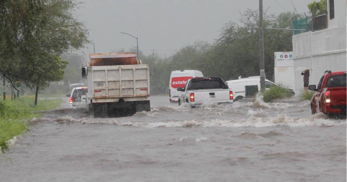 Los daños de la lluvia de este jueves en Hermosillo; más de 40 incidentes