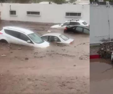 Guaymas y Empalme en alerta roja por lluvias