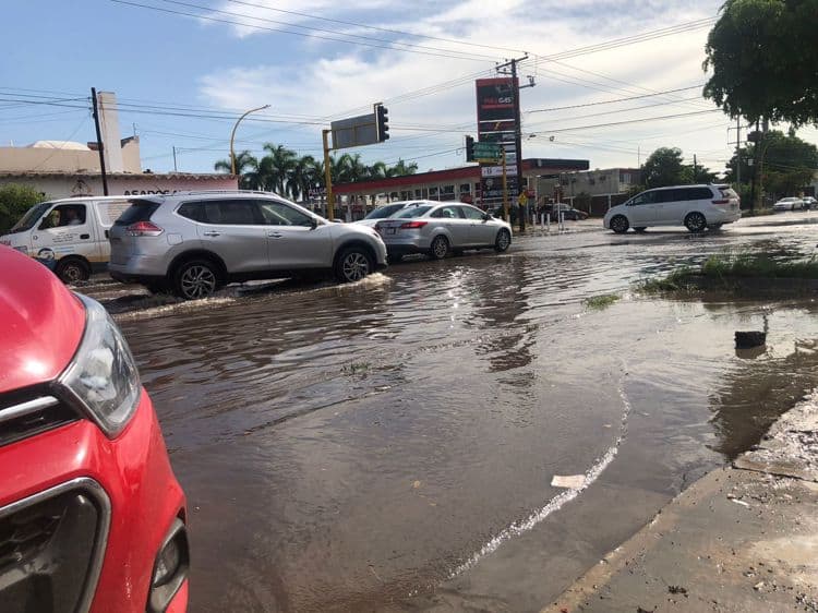 Lluvia inunda Cajeme: recuento de daños de este viernes