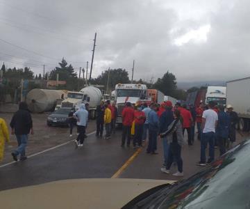 Mineros en Cananea reanudan sus protestas; bloquean Cananera-Ímuris