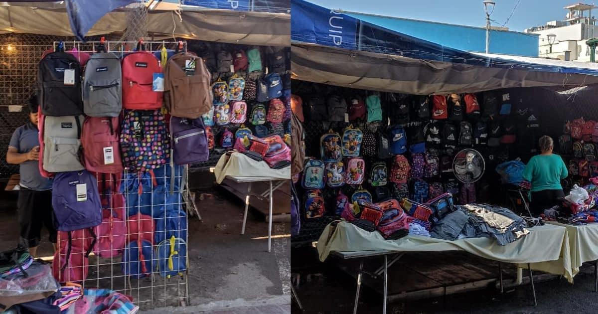 Comerciantes del centro de Hermosillo realizan Feria Escolar Canacope 2022