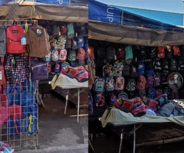 Comerciantes del centro de Hermosillo realizan Feria Escolar Canacope 2022