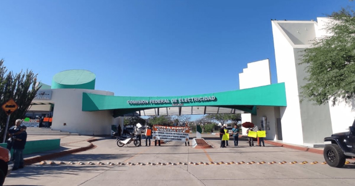 Unión de Usuarios de Hermosillo toma cajeros de la CFE