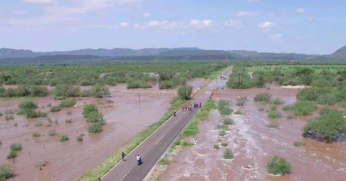 Protección Civil Empalme revisa bordo regulador de Ortiz antes de lluvias