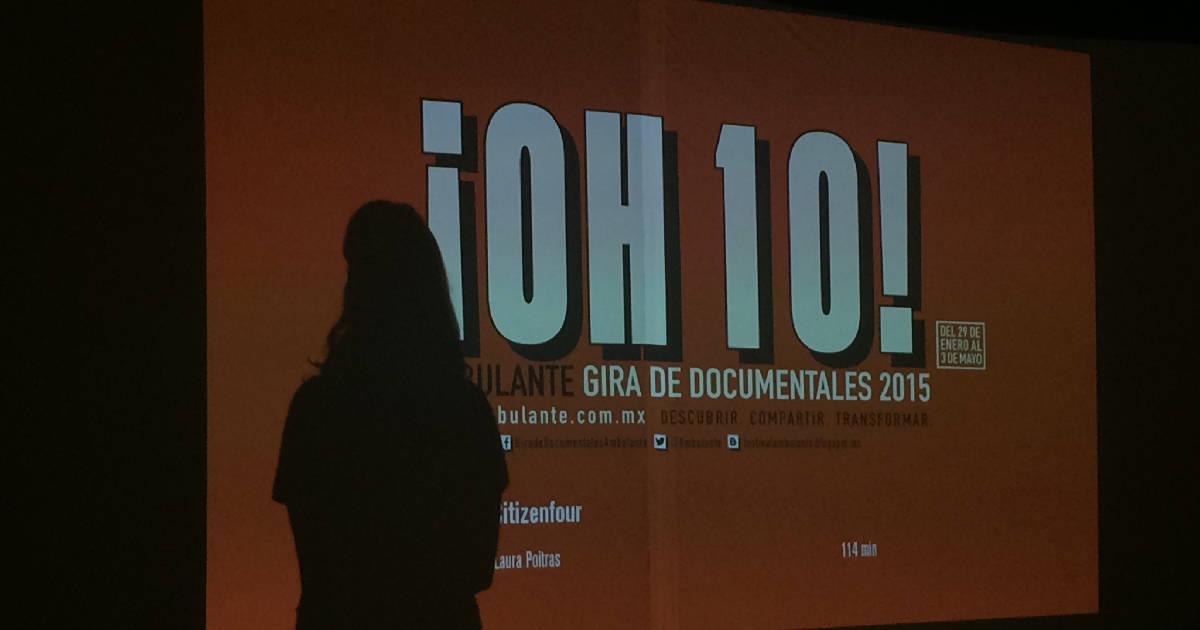 La 17 edición de la gira de documentales ambulantes será la más corta