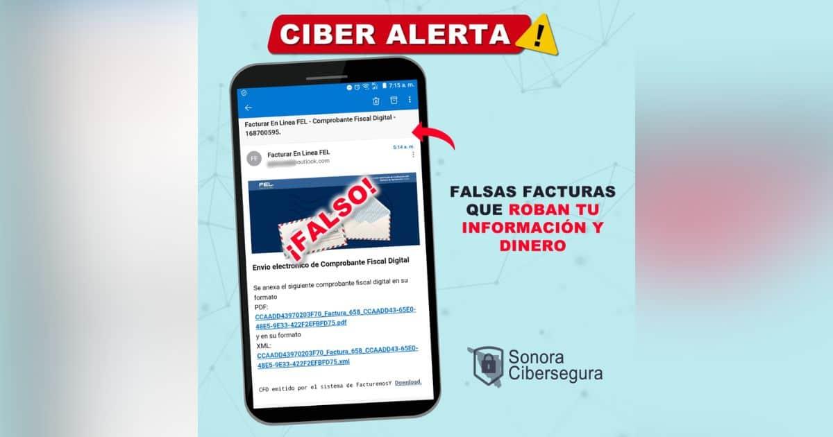 Empresas sonorenses son víctimas de hackeo por falsas facturas