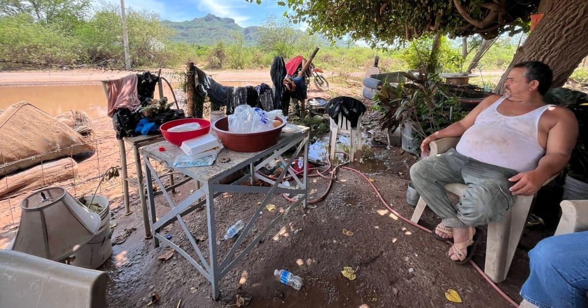 Perdimos todo con la inundación: familia guaymense solicita apoyo