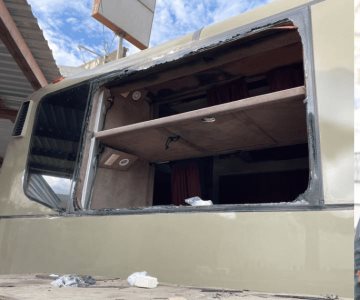 Autobús de Toño Lizárraga sufre intento de asalto