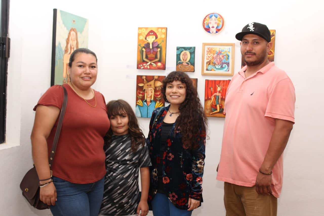 Inauguran la exposición colectiva Cu4tro