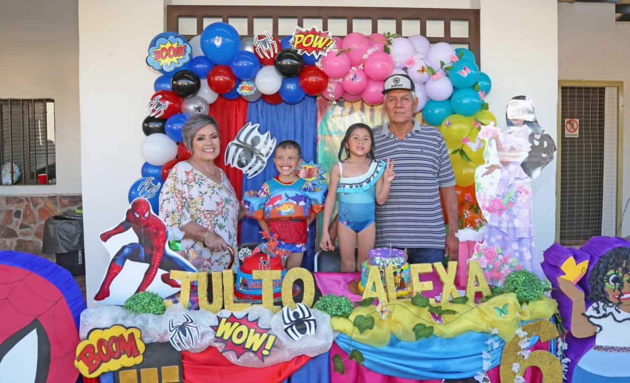 Increíble festejo para Julio y Alexa