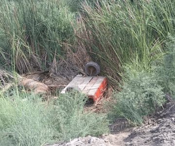 Localizan cuerpo de un hombre sin vida en canal de riego en Huatabampo