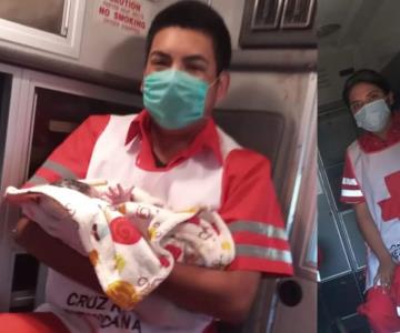 Nace a bordo de ambulancia Cruz Roja de Bocobampo