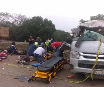 Accidente automovilístico deja a tres muertos en Veracruz