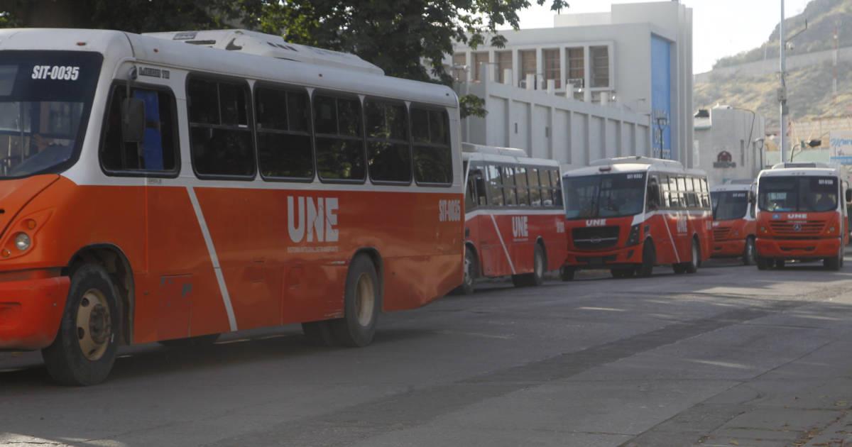 Son 300 unidades del transporte urbano circulando en Hermosillo