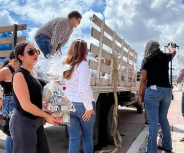 EXPRESO entrega ayuda a damnificados de Empalme y Guaymas