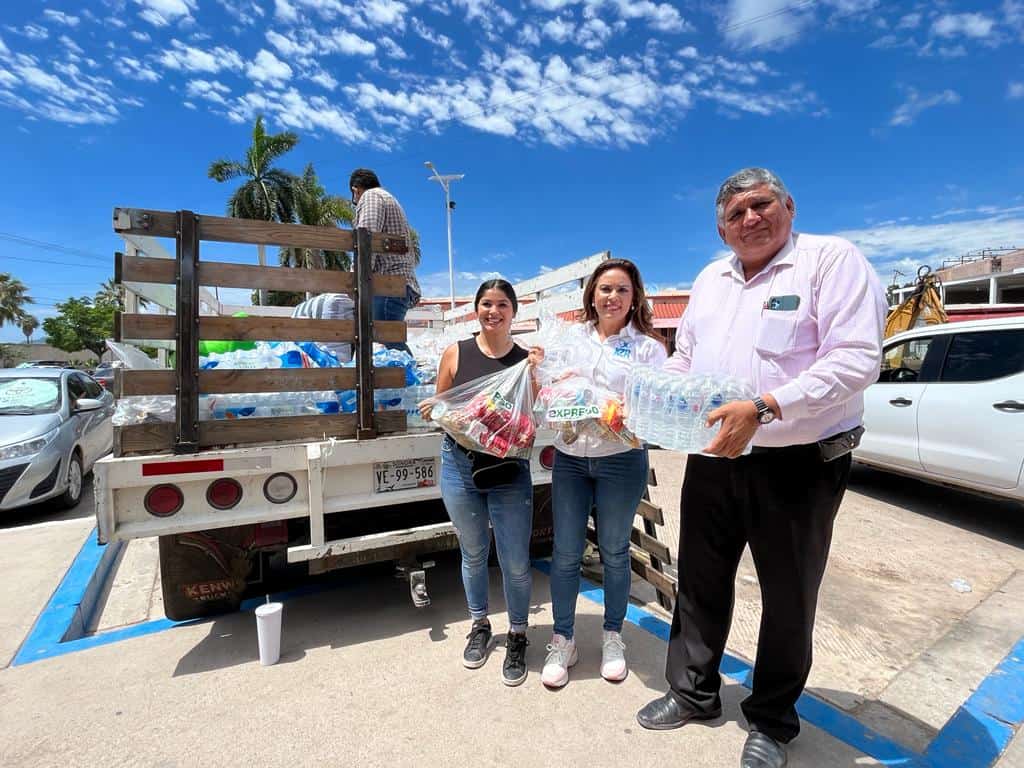 EXPRESO entrega ayuda a damnificados de Empalme y Guaymas