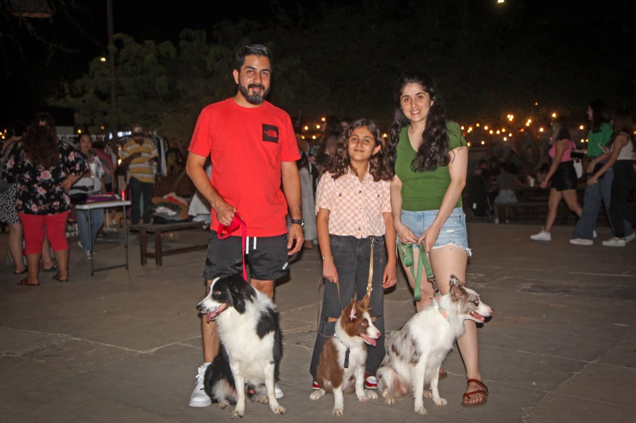 Reunión de amigos en Parque La Ruina