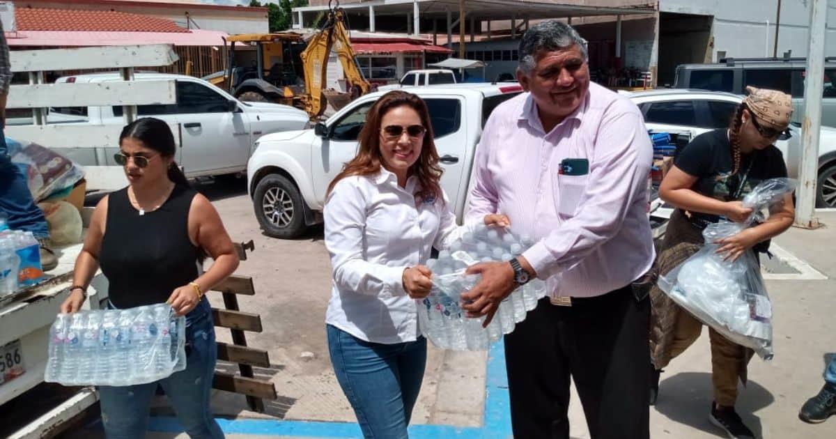 Damnificados de Empalme reciben 1500 toneladas de ayuda humanitaria