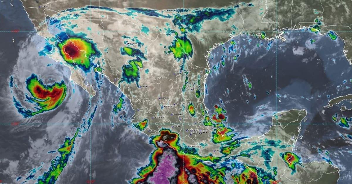 Fuertes lluvias se esperan por tormenta Javier; ¿llegará a Sonora?