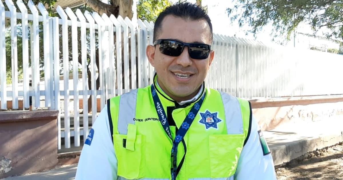 El oficial Quintero ha dedicado 14 años a servir a la comunidad