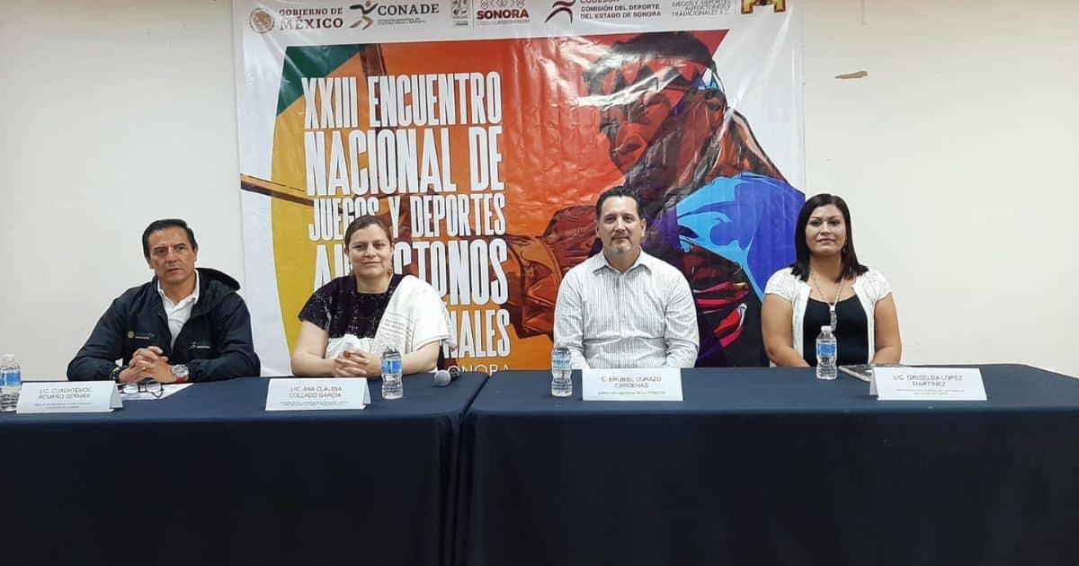 Encuentro Nacional de Juegos Autóctonos se llevará a cabo en Sonora
