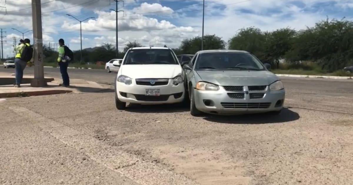 Corta la circulación y provoca accidente sobre el bulevar Progreso