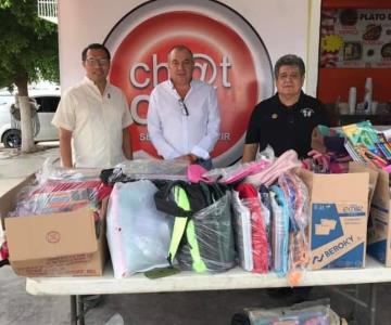 Realizan colecta de mochilas para niños de escasos recursos en Navojoa