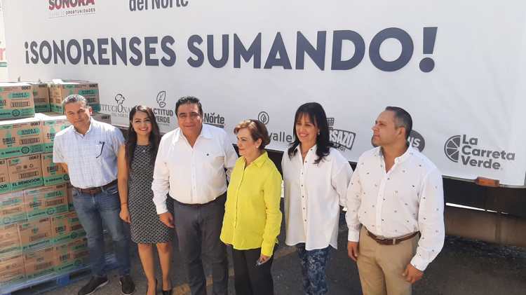 Corporativo del Norte continúa con apoyos para Guaymas y Empalme