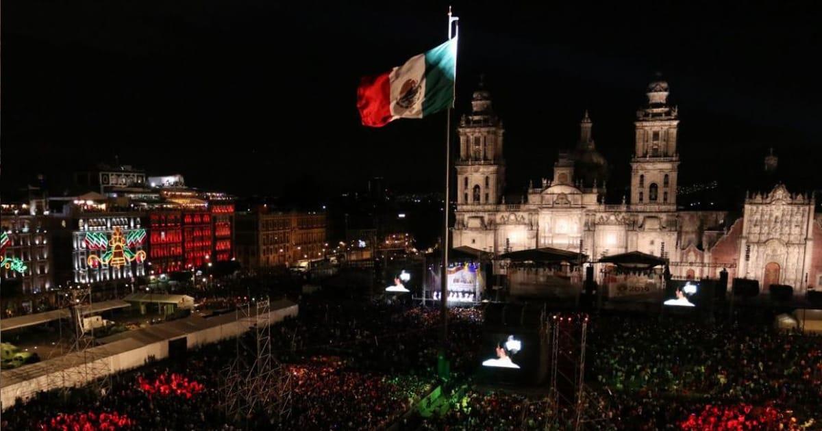 Afinan detalles para evento del grito en el Zócalo