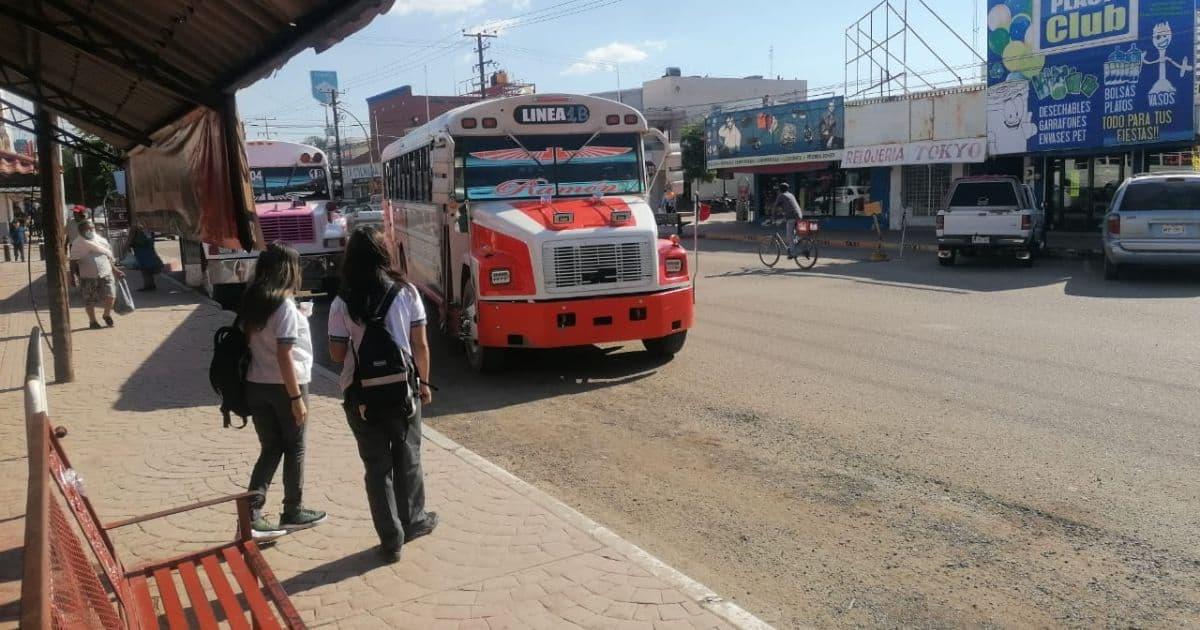 Queremos transporte de calidad: navojoenses sufren por falta de camiones