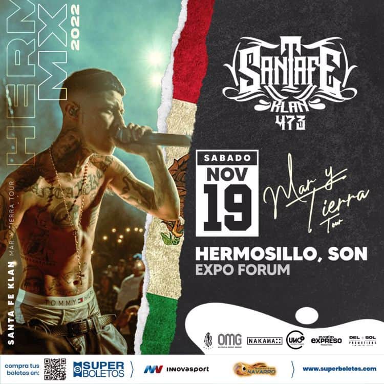 ¡Confirmado! Santa Fe Klan regresa a Hermosillo