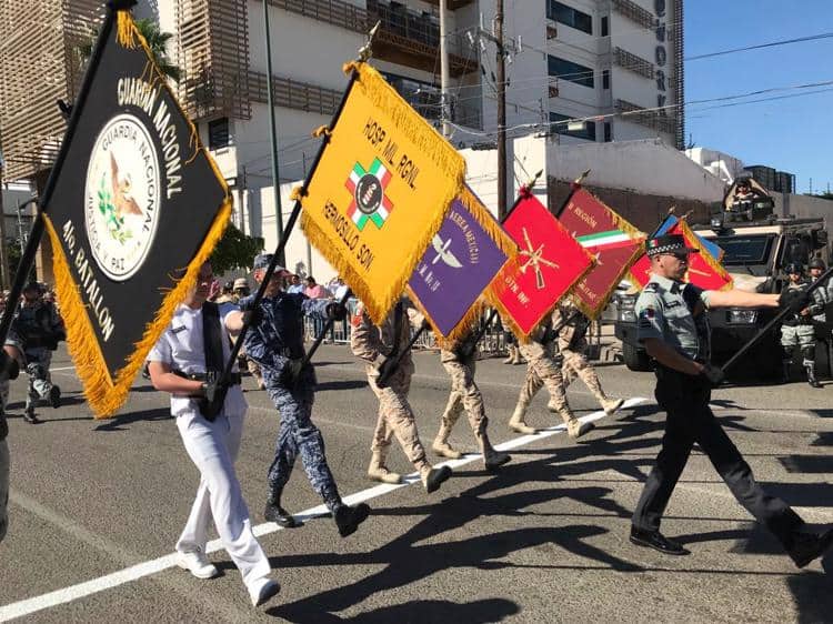 Así se vivió el desfile cívico por el 16 de septiembre en Hermosillo