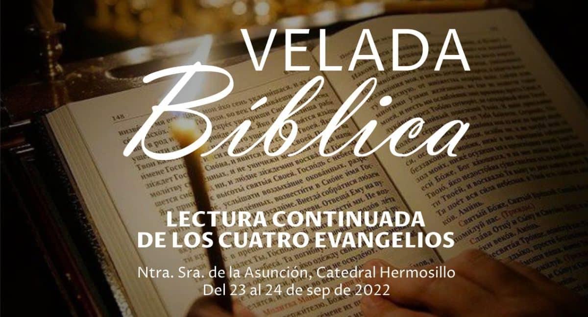 Invitan a velada Bíblica el próximo 23 de septiembre