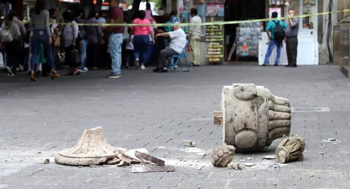 Temblor deja daños llamativos al patrimonio de Jalisco
