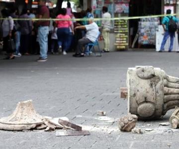 Temblor deja daños llamativos al patrimonio de Jalisco