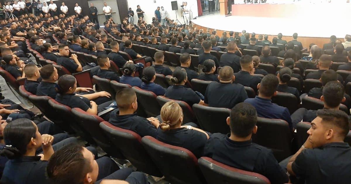 Isspe celebra graduación de 300 cadetes de la Policía Estatal de Sonora