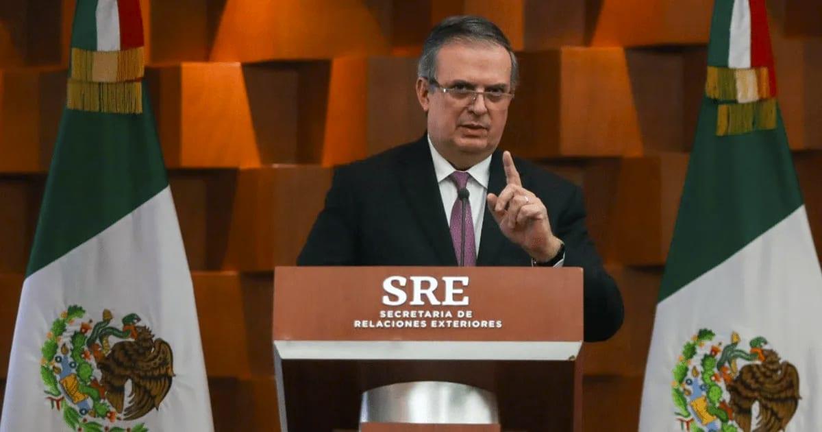 Sostiene Marcelo Ebrard encuentro con ministro de Ucrania