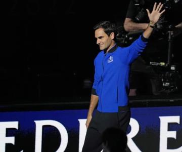 Estoy feliz, no triste: Roger Federer se despide del tenis