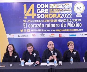 Dan pormenores del 14vo Congreso Internacional Minero Sonora 2022