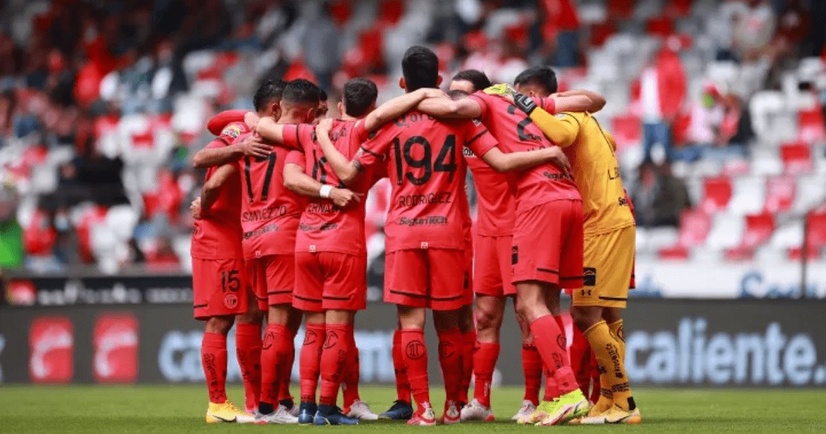 El Toluca se enfrenta al último lugar de la Tabla