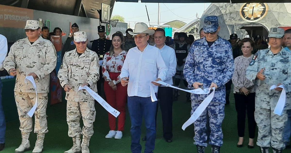 Inauguran exposición militar del Ejército Mexicano en Hermosillo