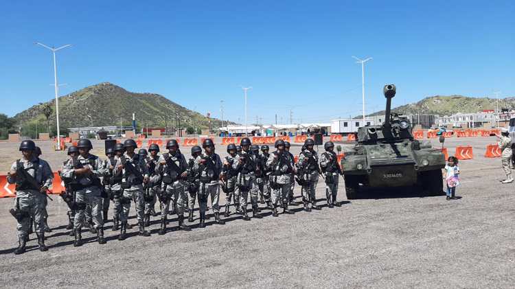 Inauguran exposición militar del Ejército Mexicano en Hermosillo