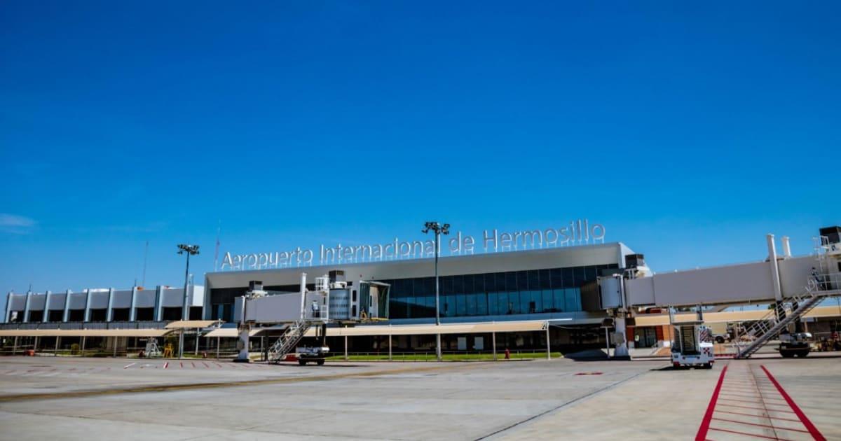 Aeropuerto de Hermosillo tuvo retrasos por un bache en la pista de despegue