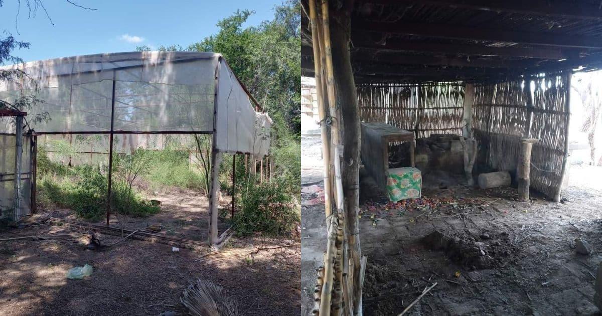 Saquean mariposario y cocina tradicional indígena del Júpare