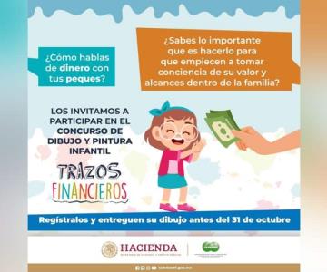 Invita Condusef a concurso de dibujo infantil Trazos Financieros