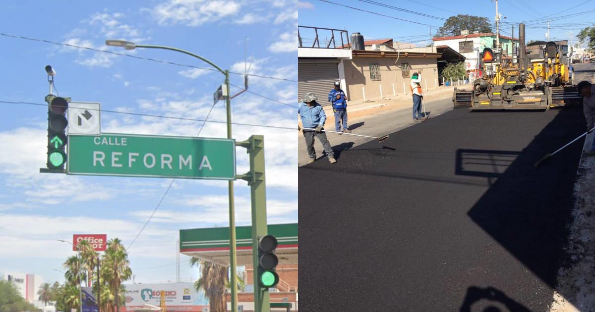 Hermosillo espera recursos de Repuve para rehabilitar la calle Reforma