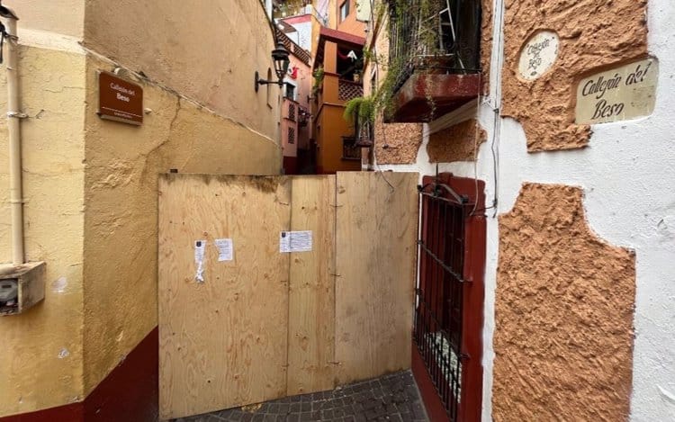 Callejón del Beso en Guanajuato es clausurado